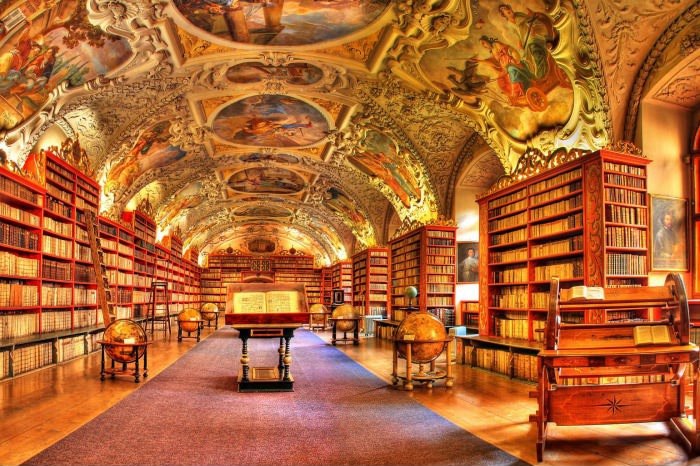 Главаная государственная библиотека Чехии в Праге